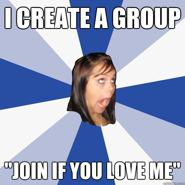 I create a group 