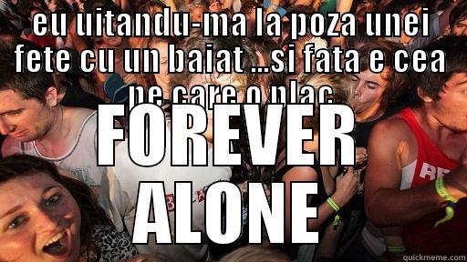 EU UITANDU-MA LA POZA UNEI FETE CU UN BAIAT ...SI FATA E CEA PE CARE O PLAC FOREVER ALONE Sudden Clarity Clarence