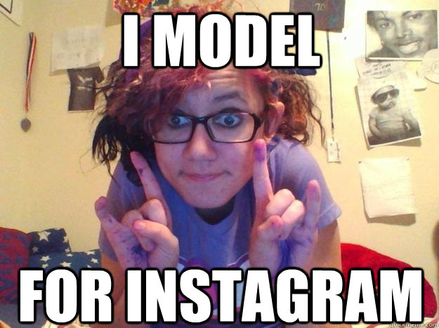 I model For instagram  