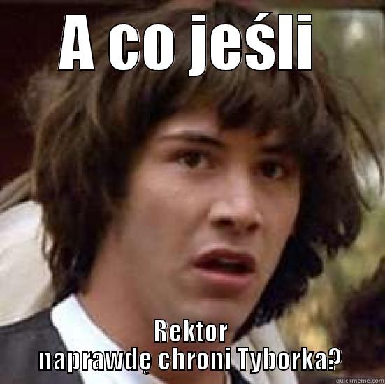 A CO JEŚLI REKTOR NAPRAWDĘ CHRONI TYBORKA? conspiracy keanu