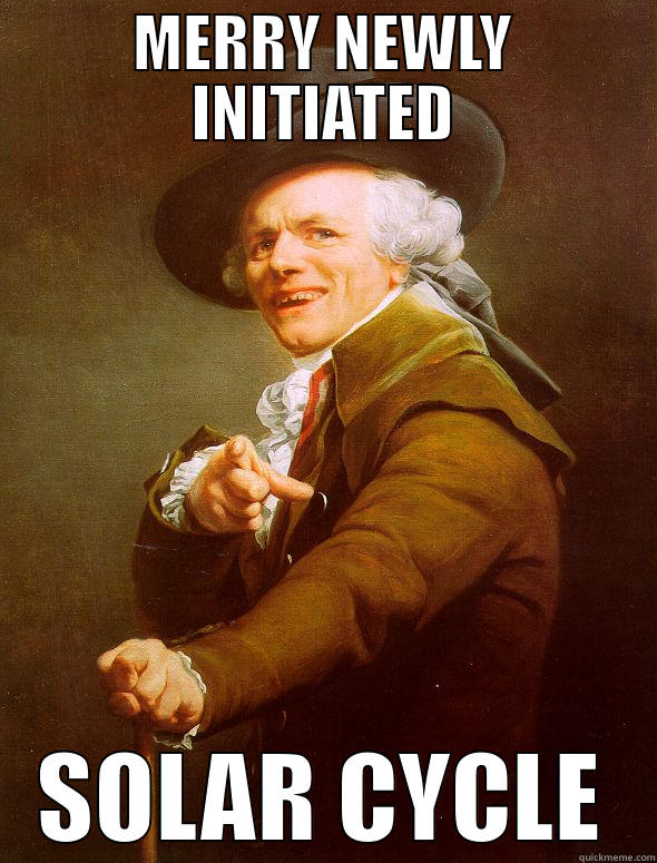 MERRY NEWLY INITIATED SOLAR CYCLE Joseph Ducreux