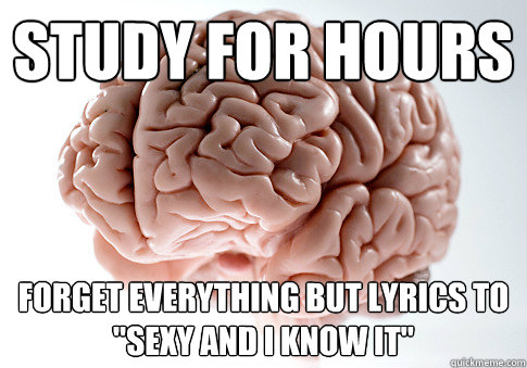 Study for hours Forget everything but lyrics to 