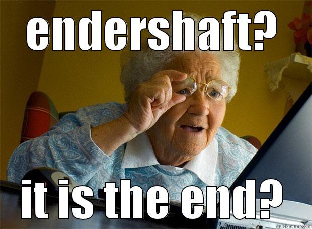 ENDERSHAFT? IT IS THE END? Grandma finds the Internet