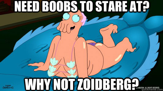Need boobs to stare at? Why not Zoidberg? - Need boobs to stare at? Why not Zoidberg?  Misc
