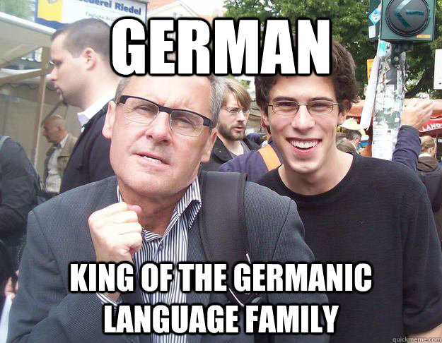 German King of the Germanic Language family - German King of the Germanic Language family  Old Success Man