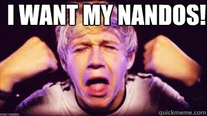I WANT MY NANDOS! - I WANT MY NANDOS!  niall horan 3