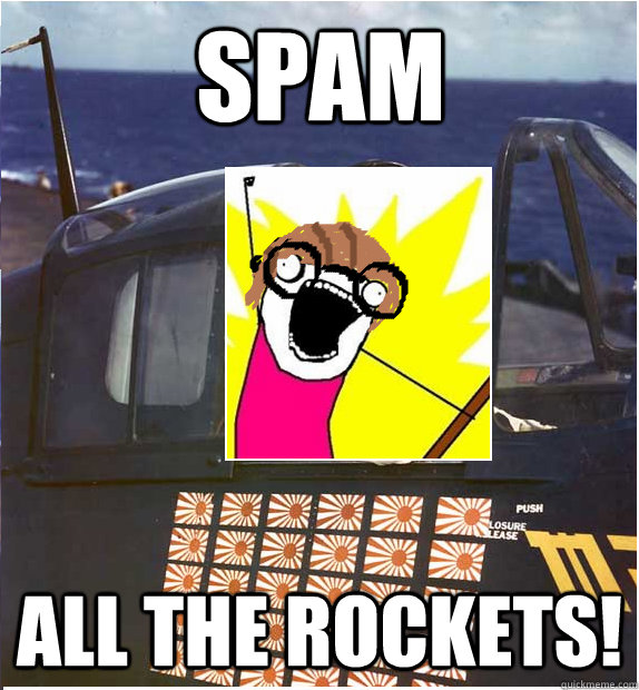 SPAM ALL THE ROCKETS!  War Thunder Logic
