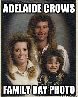 Adelaide Crows Family day photo - Adelaide Crows Family day photo  Mullet