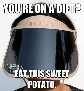 You're on a diet? Eat this sweet potato. - You're on a diet? Eat this sweet potato.  All Knowing Ajumma