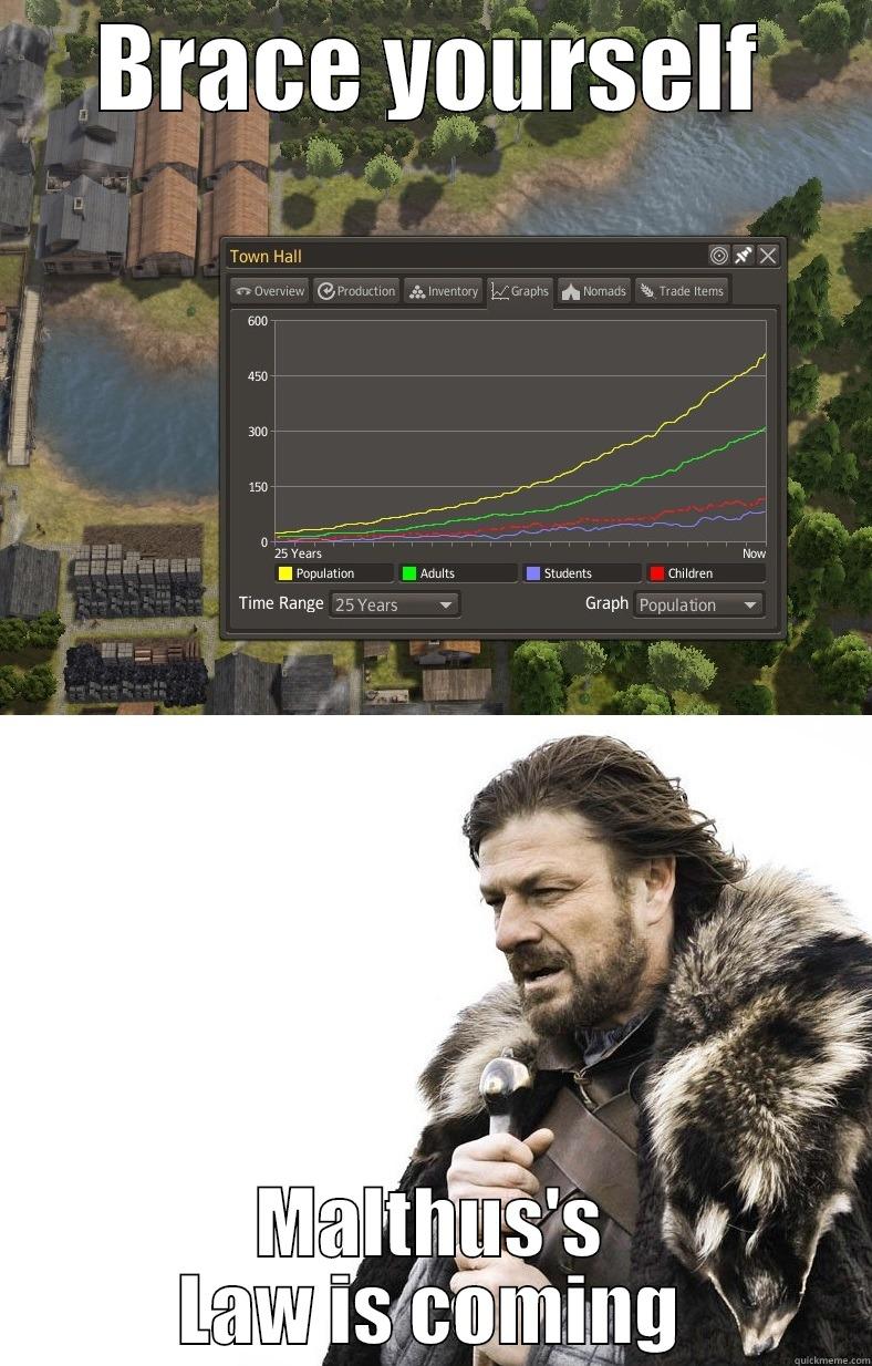 BRACE YOURSELF MALTHUS'S LAW IS COMING Misc