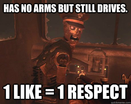 HAS NO ARMS BUT STILL DRIVES. 1 LIKE = 1 RESPECT  Tedd - Tranzit Bus Driver on Call of Duty Black Ops 2