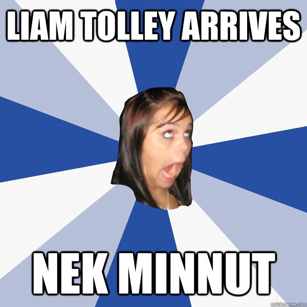 liam tolley arrives nek minnut  Annoying Facebook Girl