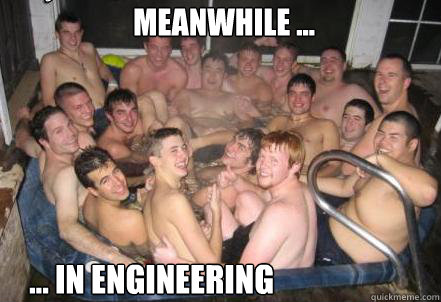 Meanwhile ... ... In engineering  