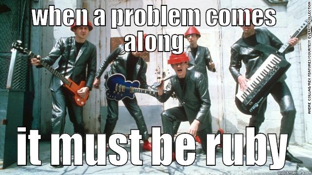 devo problem - WHEN A PROBLEM COMES ALONG IT MUST BE RUBY Misc