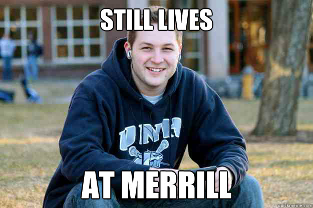 still lives at merrill - still lives at merrill  Successful College Senior