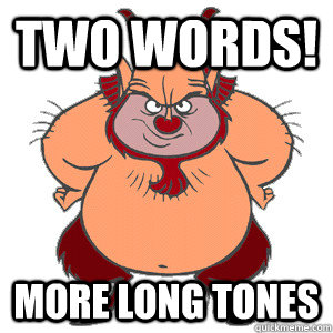Two words! more long tones  hercules phil