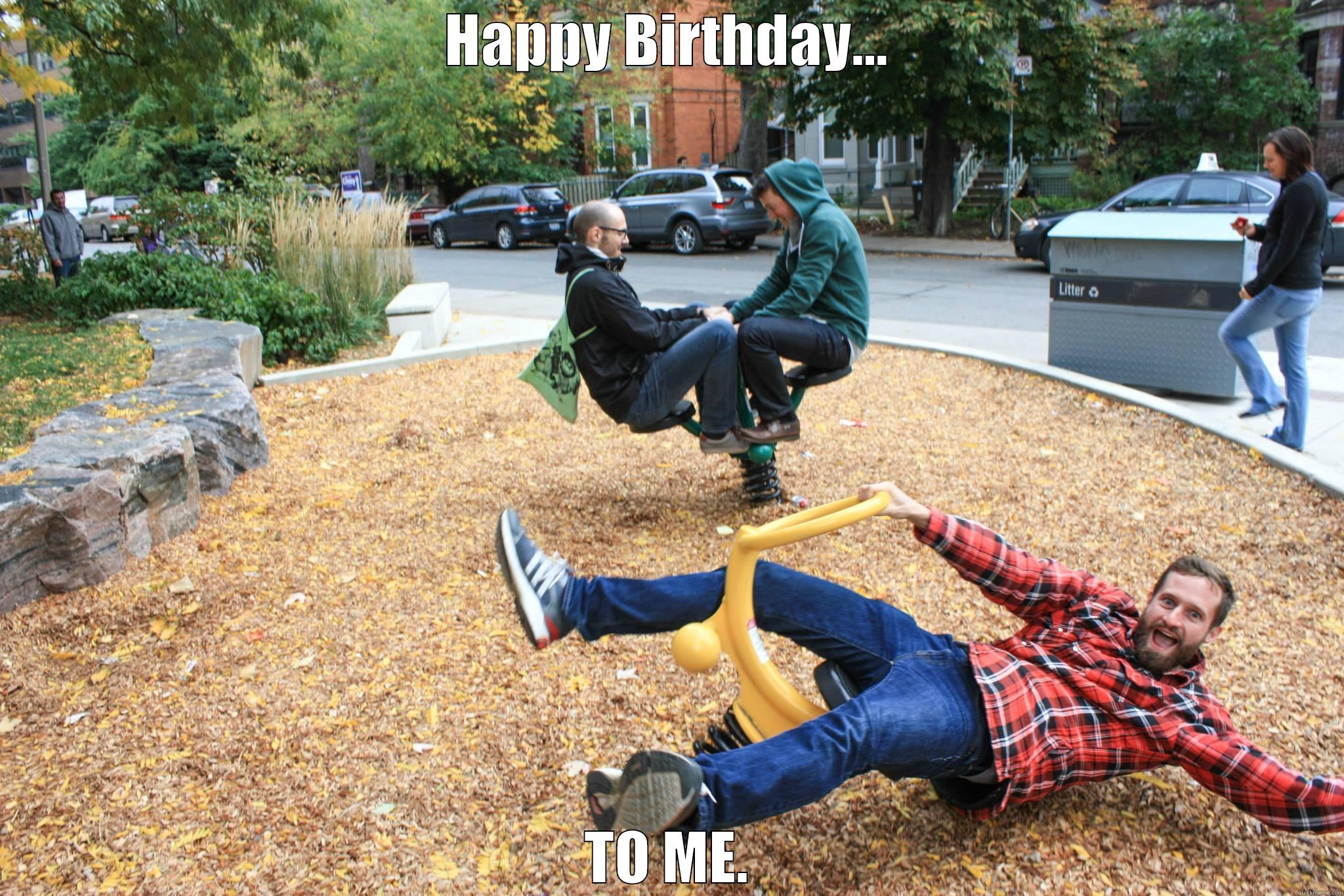 HAPPY BIRTHDAY... TO ME. Misc