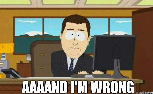  AAAAND I'M WRONG  aaaand its gone