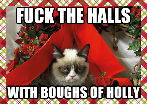 FUCK THE HALLS WITH BOUGHS OF HOLLY - FUCK THE HALLS WITH BOUGHS OF HOLLY  merry christmas