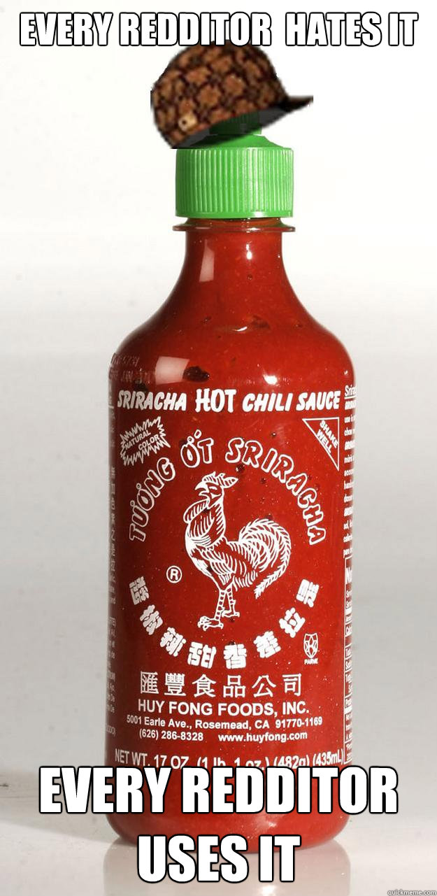 Every redditor  hates it Every redditor uses it  