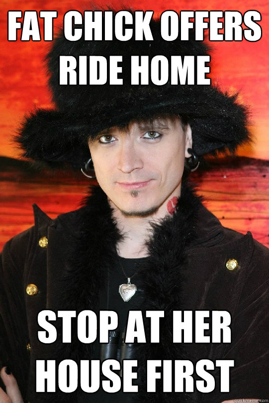 fat chick offers ride home stop at her house first  Lolgame