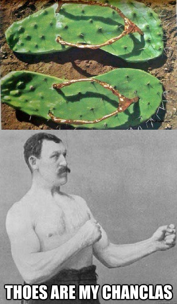 Thoes are my chanclas - Thoes are my chanclas  These flip-flops are so comfortable!