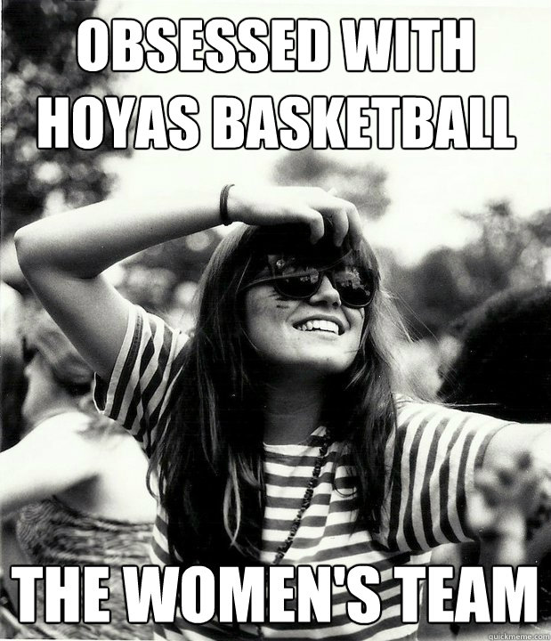 Obsessed with Hoyas Basketball The Women's Team  Georgetown Hipster