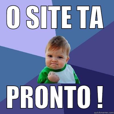 O SITE TA PRONTO ! Success Kid