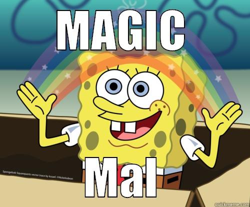 MAGIC MAL Spongebob rainbow