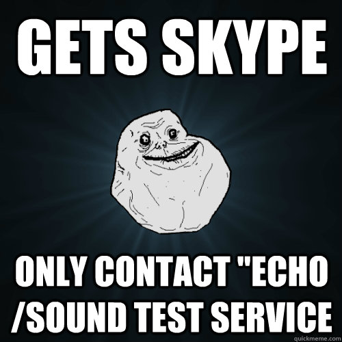Gets skype only contact 