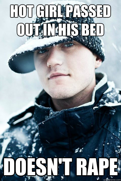 Hot girl passed out in his bed Doesn't rape  Good Guy Chris