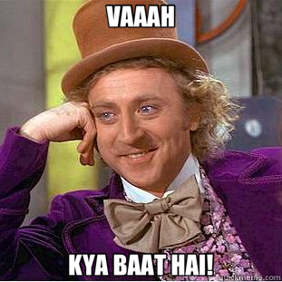 VAAAH KYA BAAT HAI!  Creepy Wonka