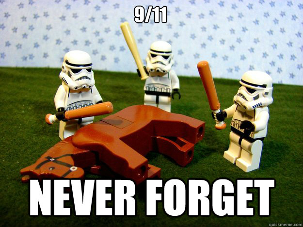 9/11 Never Forget  Dead Horse