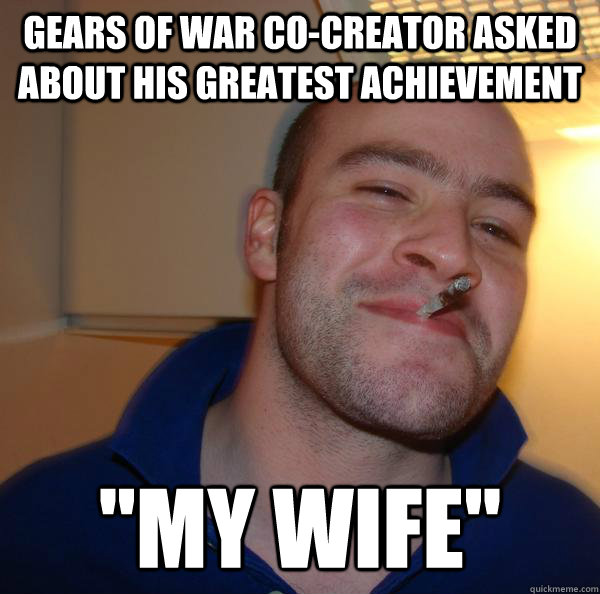 Gears of War co-creator asked about his greatest achievement 