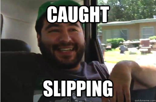 CAUGHT  SLIPPING  - CAUGHT  SLIPPING   8-bit eric