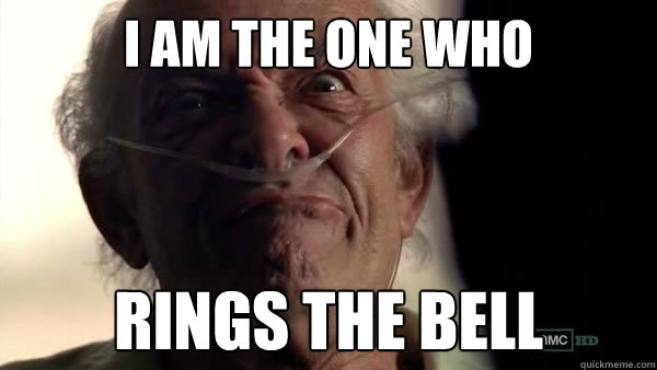 I am the one who rings the bell  