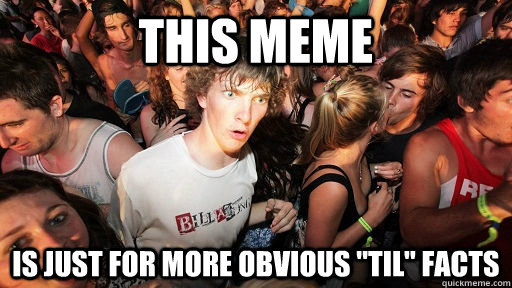 This meme is just for more obvious 