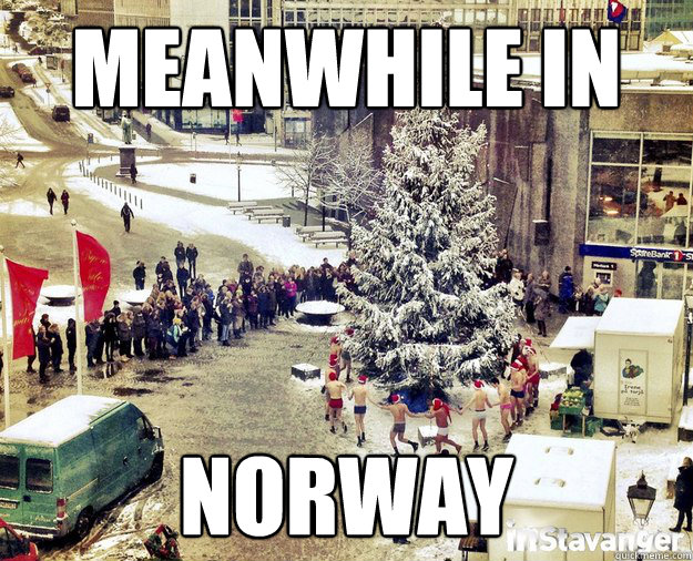 Meanwhile in Norway  Norwegians being awesome