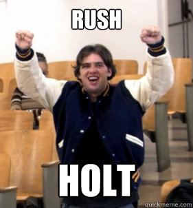 Rush holt  Success Steve Holt