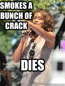 Smokes a bunch of crack DIES - Smokes a bunch of crack DIES  College Freshman Whitney