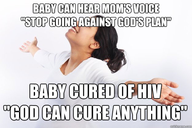 Baby can hear mom's voice
