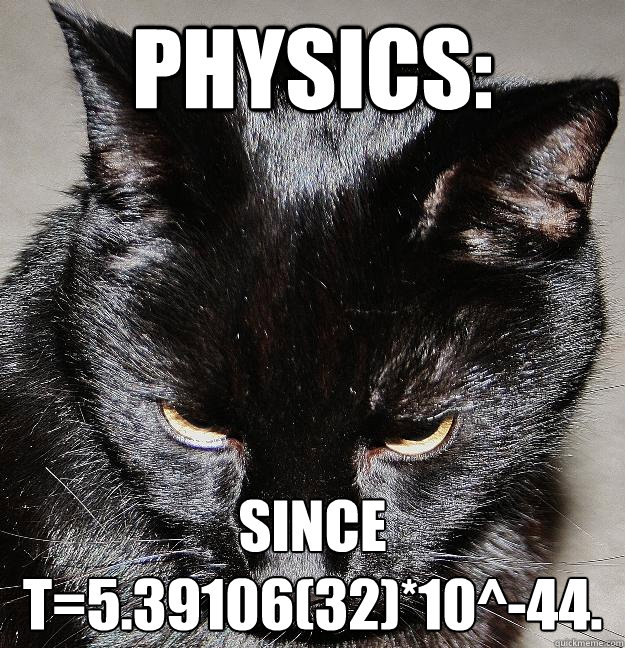 Physics Cat Meme
