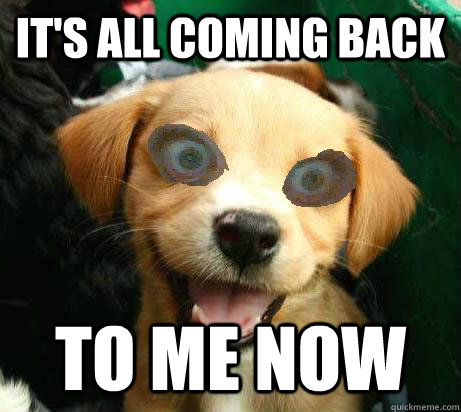 It's all coming back to me now  Pervy Meme