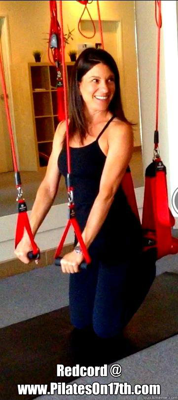  Redcord @
www.PilatesOn17th.com  Nicole