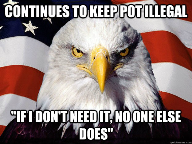 Continues to keep pot illegal 