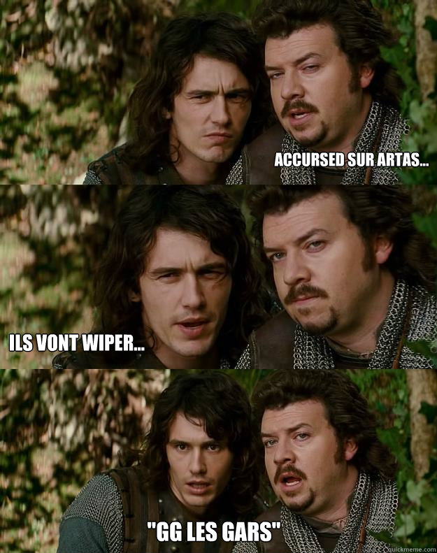 Accursed sur ARTAS... Ils vont wiper... 