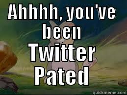 Twitter Pated - AHHHH, YOU'VE BEEN TWITTER PATED Misc