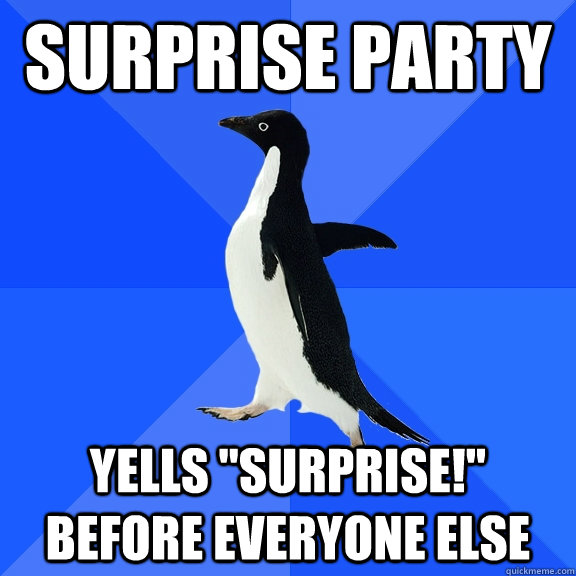 Surprise Party Yells 
