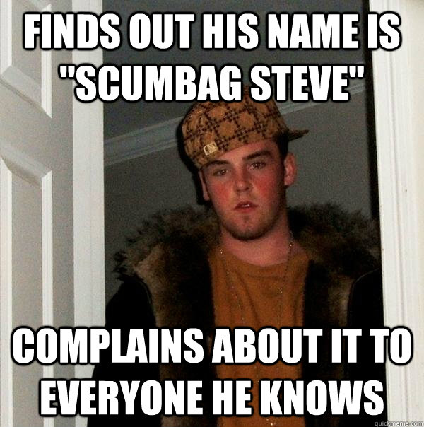finds out his name is 