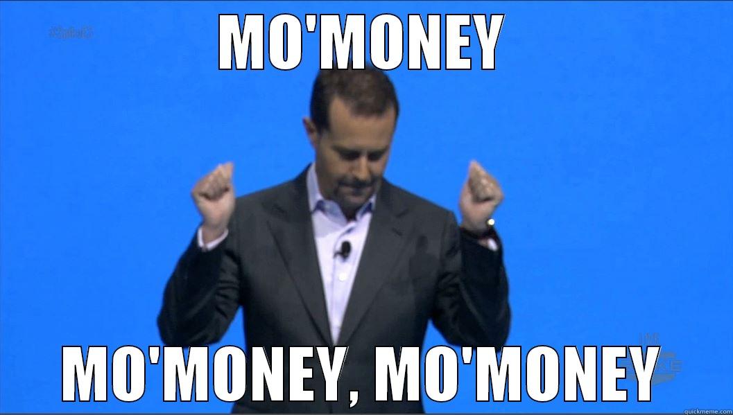 Sony Gets Mo' Money - MO'MONEY MO'MONEY, MO'MONEY Misc